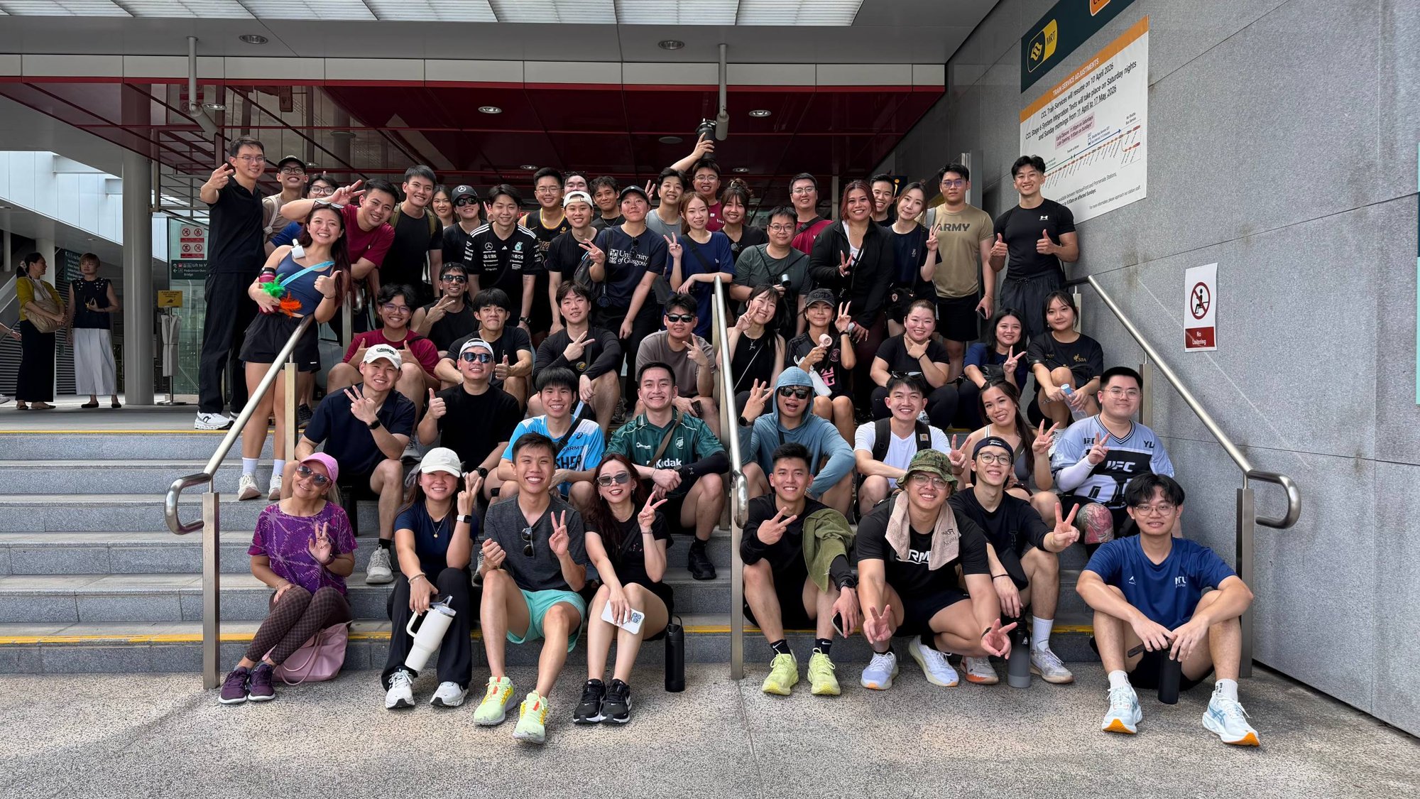 VWA Sports Day hiking outing